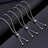 Tarnish Resistant 304 Stainless steel Chain Bracelet Making STAS-F118-P-5