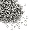 Tarnish Resistant 304 Stainless Steel Open Jump Rings X-STAS-E067-02-3mm-2