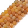 Natural Druzy Agate Beads Strands G-NH0024-A11-10mm-2