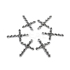 Tibetan Style Alloy Pendants TIBEP-T004-05AS-1
