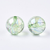 Transparent Acrylic Beads TACR-T006-01A-10-2