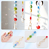 AHADEMAKER 4Pcs Sun Catcher Pendant Decorations HJEW-GA0001-20-3