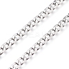 304 Stainless Steel Cuban Link Chains CHS-M003-13P-C-1