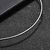 Non-Tarnish Casual Style 304 Stainless Steel Choker Necklaces X-STAS-O037-02P-3