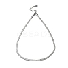 Non-Tarnish 304 Stainless Steel Herringbone Chain Necklace NJEW-D045-05P-1