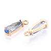 Faceted Glass Pendants X1-GLAA-T010-004D-2