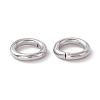 304 Stainless Steel Closed Jump Rings STAS-C040-01K-P-3