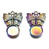 Alloy Pendants Cabochon Settings PALLOY-N163-034-NR-2