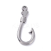 Non-Tarnish 304 Stainless Steel Pendants STAS-P288-04P-2