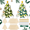 DIY Christmas Tree Pendant Decoration Kits DIY-WR0004-35-1