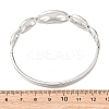 304 Stainless Steel Hinged Bangles for Women BJEW-F527-03P-5