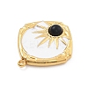 Natural Black Onyx(Dyed & Heated) Pendants STAS-R155-048G-2