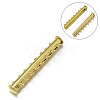 8-Strands 16-Holes Tube Brass Magnetic Slide Lock Clasps LS-X-KK-D478-G-NF-1