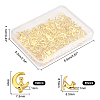 120Pcs 2 Style Alloy Cabochons FIND-OC0001-49-2