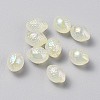 Plated Acrylic Lemon Bead OACR-CJC0009-04E-1