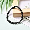 Aromatherapy Energy Stretch Bracelets Set for Girl Women BJEW-JB06736-01-4