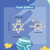201 Stainless Steel Pendants STAS-SC0005-18-2