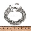 304 Stainless Steel Multi-strand Bracelets BJEW-C137-01P-3