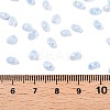 Opaque Colours Luster Glass Seed Beads SEED-T006-02B-4