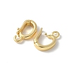 Brass Micro Pave Cubic Zirconia Pendants Bails KK-D324-18G-3