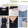 8 Sets 4 Style Alloy Enamel Adjustment Waist Tightener Buckle Buttons FIND-NB0002-69-7
