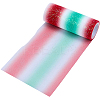 Rainbow Polyester Fabric Sparkling Tulle Roll OCOR-WH20006-55D-1