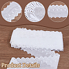 7.5 Yards Cotton Embroidered Teardrop Lace Ribbon OCOR-FG0002-17-3