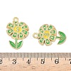 Alloy Enamel Pendants ENAM-I082-01G-01-3
