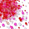 500Pcs Valentine's Day Glass Beads GLAA-YWC0004-04-1