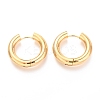 PVD Vacuum Plating 202 Stainless Steel Huggie Hoop Earrings LS-EJEW-O087-08A-G-1