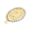 Rack Plating Brass Pendants KK-P269-14G-B-2