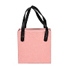 PU Jewelry Set Drawer Boxes with Square Sponge Inside and Texture Paper Rectangle Jewelry Bags LS-ABAG-B009-02D-1