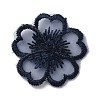 Lace Polyester Embroidery Organza Ornament Accessories PATC-WH0003-03J-1