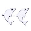 201 Stainless Steel Enamel Pendants STAS-N088-16L-1