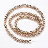 Electroplate Non-magnetic Synthetic Hematite Bead Strands G-Q465-12KC-2
