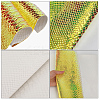 Laser PU Leather Fabric DIY-WH20032-57J-5