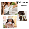12.75M Polyester Leaf Pattern Ribbon OCOR-DC0001-28C-6