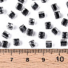 Transparent Inside Colours Glass Seed Beads SEED-T007-11A-4