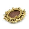 Alloy Rhinestone Brooch for Clothes Backpack JEWB-Q030-52AG-3