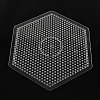 Hexagon ABC Pegboards used for 5x5mm DIY Fuse Beads X-DIY-S002-24-2