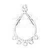 Tibetan Style Alloy Chandelier Components Links PALLOY-K209-02A-AS-2