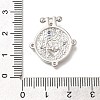 Brass Micro Pave Cubic Zirconia Pendants KK-H507-01P-3