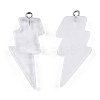 Natural Quartz Crystal Pendants G-N332-53-A22-4