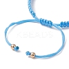 Polyester Braided Bead Bracelet Making AJEW-JB01250-05-3