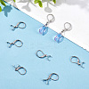 50Pcs 304 Stainless Steel Leverback Earring Findings with Pendant Bails STAS-BBC0001-52P-5