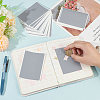 Paper Coated Scratch Off Film Password Sticker DIY-WH0496-67-3