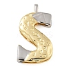 Brass Pendants PALLOY-S036-01G-S-1