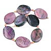 Natural Fire Crackle Agate Beads Strands G-P605-L03-01A-3