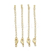 Long-Lasting Plated Brass Chain Extender LS-KK-F711-09G-1