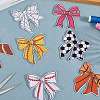 7Pcs 7 Styles Polyester Embroidery Iron on Clothing Patches PATC-GF0001-63-7